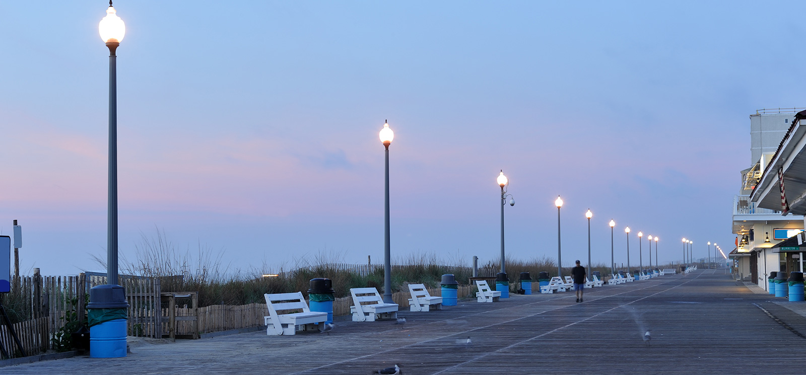 Rehoboth Beach Boardwalk at Delaware